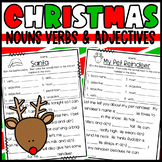 Christmas Mad Libs: Practice Nouns, Verbs, and Adjectives 