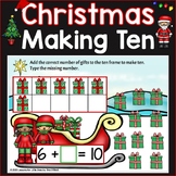 Christmas Making 10 Digital Boom Cards Kindergarten Core S