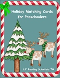 Christmas Matching Cards for Preschoolers