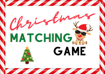 Preview of Christmas Matching Game
