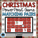 Christmas Matching Pairs Memory Game - ESL PowerPoint Onli