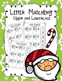Christmas Matching Upper and Lowercase Letters -Cut and Paste