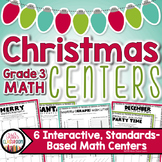 3rd Grade Christmas Math Centers