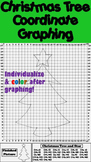 Christmas Tree Math: Coordinate Plane Graphing Picture Act