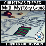 Christmas Math 3rd Grade Division Activity 3.OA.4