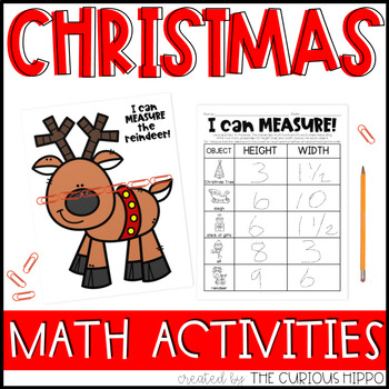 Preview of Christmas Math Activities