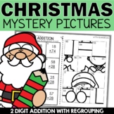Christmas Math Activities | 2 Digit Addition with Regroupi