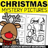 Christmas Math Activities | 2 Digit Addition without Regro