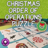 Christmas Math Order of Operations Puzzle
