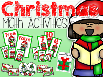 Christmas Math Activities by Jessica Hursh - The Teacher Talk | TPT
