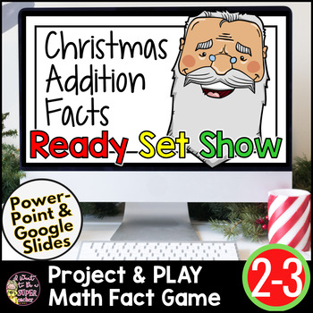 Preview of Christmas Math Games 2nd Grade | Christmas Addition Games | Holiday Math Games