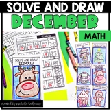 Christmas Math Activities Directed Drawing Solve and Draw