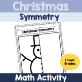 Christmas Math Activities: Winter Symmetry (Grade 1 -4)