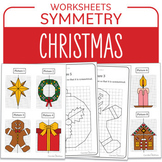 Christmas Math Activity Symmetry Gingerbread Math Centers