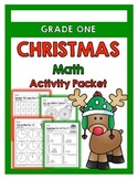 {Grade 1} Christmas Math Activity Packet