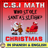 Christmas Math Activity: Spanish & English Translations: C