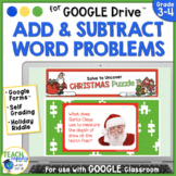 Christmas Math Addition & Subtraction Word Problems for GO