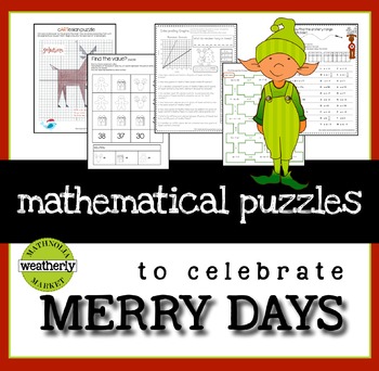 Preview of Christmas Math - Algebra