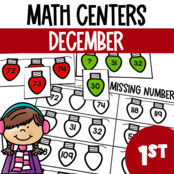 Christmas Math Centers by Renee Dooly | Teachers Pay Teachers
