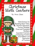 Christmas Math Centers