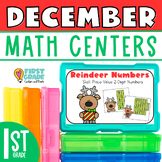 Christmas Math Centers December 1st Grade Morning Tubs Gam