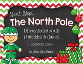 Christmas Math Centers Games Worksheets