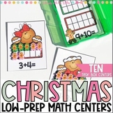 Christmas Math Centers | Low- Prep Activities for Task Boxes