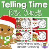 Christmas Task Cards - Telling Time