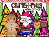 Christmas Math Centers for First Grade