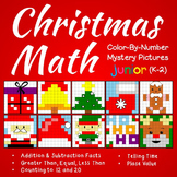 Math Christmas Activities, Christmas Sub Plan Mystery Pict