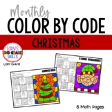 Christmas Math Color by Code
