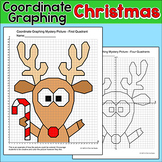 Christmas Math Coordinate Graphing Picture - Rudolph the R