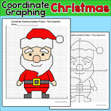 Santa Claus Coordinate Graphing Picture - Fun Christmas Ma