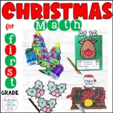 Christmas Math Craftivities for First Grade {Counting By, 
