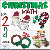 Christmas Math Craftivities for SECOND Grade {Time, Money,