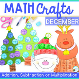 Math Christmas Crafts for a Christmas Bulletin Board