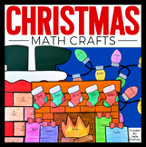 Christmas Math Crafts  | Santa and Winter Holiday Activities