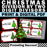Christmas Multi digit 3 4 Digit by 1 2 Digit Long Division