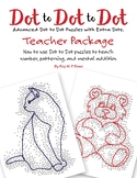 Free Teacher Package Dot to Dot Skip Count by 1, 2, 3, 4, 