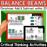 Christmas Math Early Finishers | Critical Thinking Puzzles