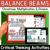 Christmas Math Early Finishers | Logic Puzzles Multiplicat