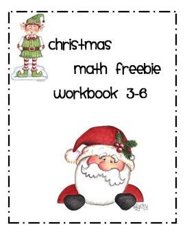 Preview of Christmas Math Freebie