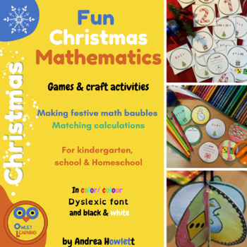 Preview of Christmas Math Fun Activities