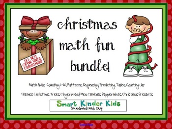 Preview of Christmas Math Fun for the Smartboard!
