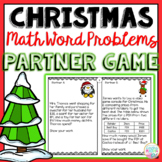 Math Word Problems Game - Christmas Themed