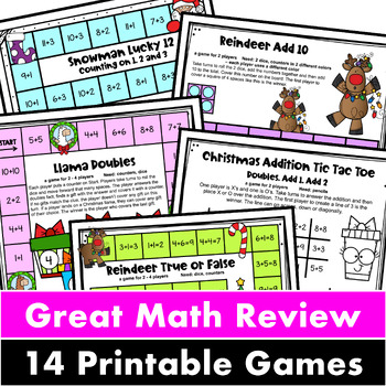 Christmas Activities: Christmas Math Games 1st Grade: Christmas Math ...