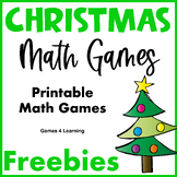 Free Christmas Math Activities - Printable Games
