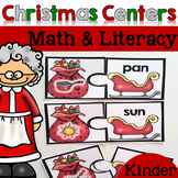 Christmas Math & Literacy Centers {Kindergarten}