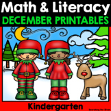 Christmas Math & Literacy {Kindergarten} Printables