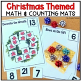 Christmas Math Mats with Real Photos